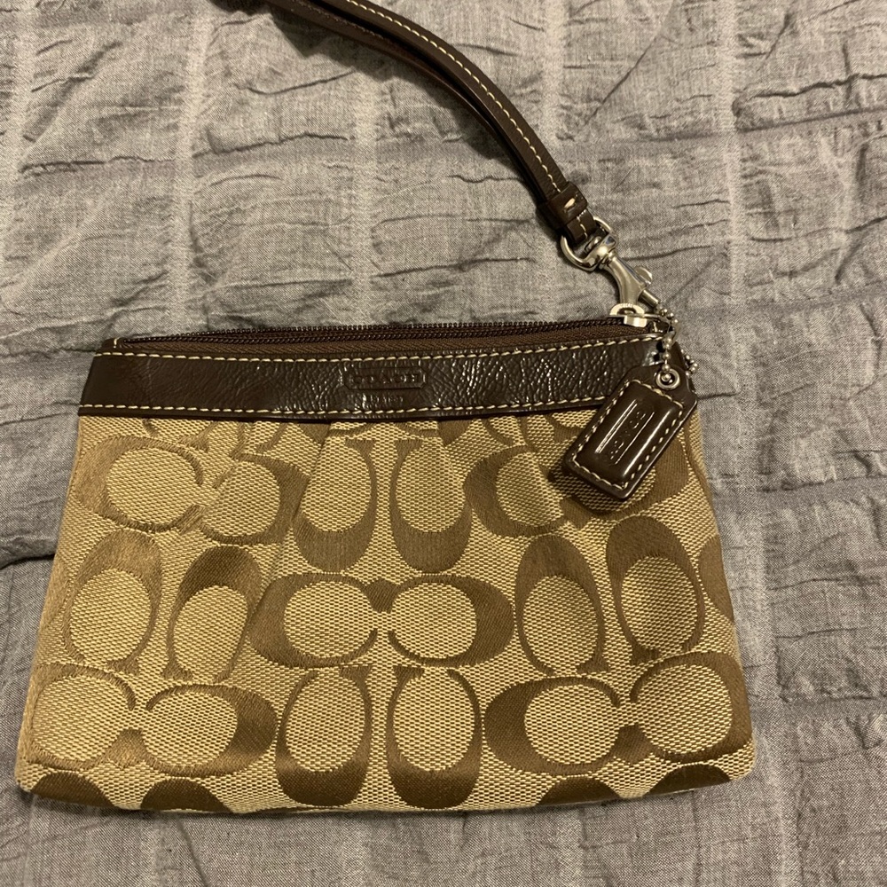 Coach wristlet